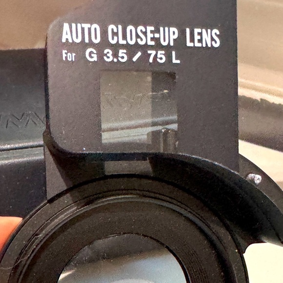 📷 Mamiya Auto Close-Up Lens for G 3.5 / 75 L - Never Used, Still in Box - Picture 3 of 16